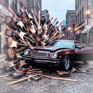 He's At It Again Cover Art